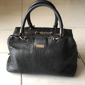 Henri Bendel Black Satchel